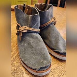 Women's SATORISAN Silver Lake Suede Moccasins Size 38